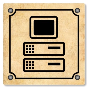 Server, 118x118mm, pergamen, Kansas